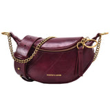 Stylish women’s bum bag Dark red nz