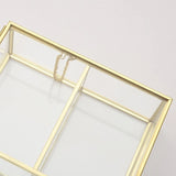 Transparent Glass jewellery box nz