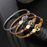 Tree of life bracelet steel nz