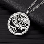 Tree of life silver necklace nz