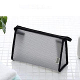 Triangular makeup bag Black nz