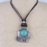 Turquoise elephant necklace nz