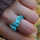 Turquoise pearl ring nz
