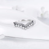 V Shaped Crown ring nz