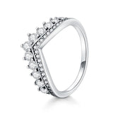 V Shaped Crown ring nz