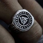 Valknut Ring 8 (57 mm) nz