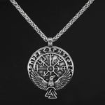 Vegvisir Raven Pendant nz