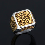 Vegvisir Signet Ring nz