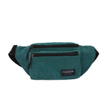 Velvet bum bag Dark green nz