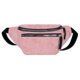 Velvet classic waist bag Pink nz