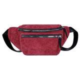 Velvet classic waist bag Red nz