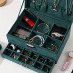 Velvet Large Jewellery Box nz