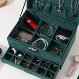 Velvet Large Jewellery Box nz