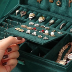 Velvet Large Jewellery Box nz