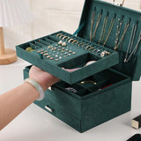 Velvet Large Jewellery Box nz