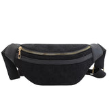 Velvet vintage bum bag Black nz