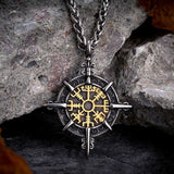 Viking compass pendant nz