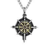 Viking compass pendant nz