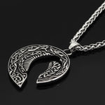 Viking Raven Pendant nz