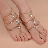 Vintage anklet Gold nz