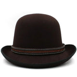 Vintage bowler hat Brown nz