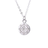 Vintage compass pendant Silver nz