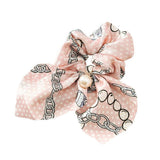 White bead hair tie nz