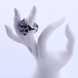 White hand ring display nz