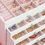 White Wooden Jewellery Box nz