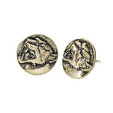 Wolf earrings Golden nz