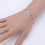 Women’s cross discreet bracelet nz