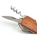 Wooden bottle opener keyring nz
