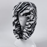 Zebra print ushanka nz